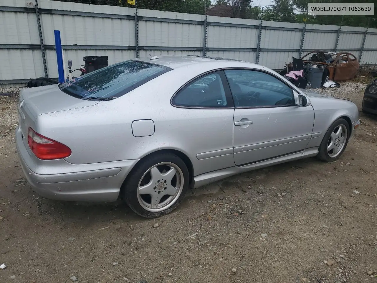 2001 Mercedes-Benz Clk 430 VIN: WDBLJ70G71T063630 Lot: 56296705