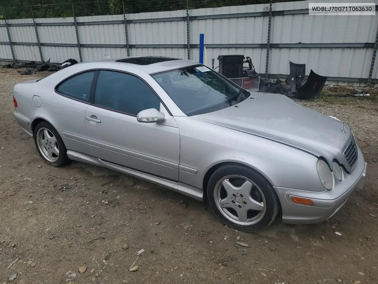 2001 Mercedes-Benz Clk 430 VIN: WDBLJ70G71T063630 Lot: 56296705