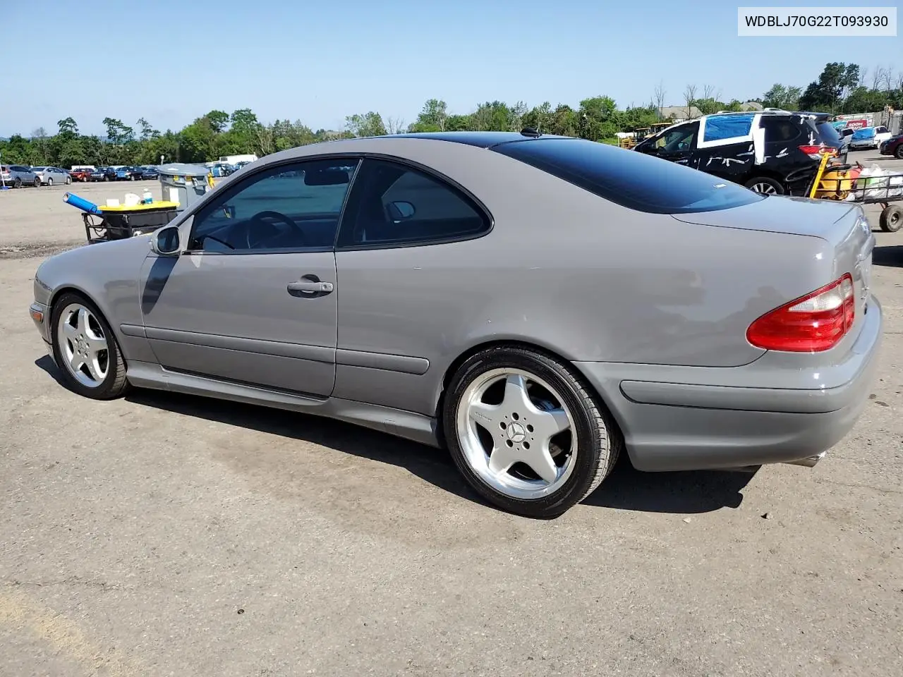 2002 Mercedes-Benz Clk 430 VIN: WDBLJ70G22T093930 Lot: 61602145