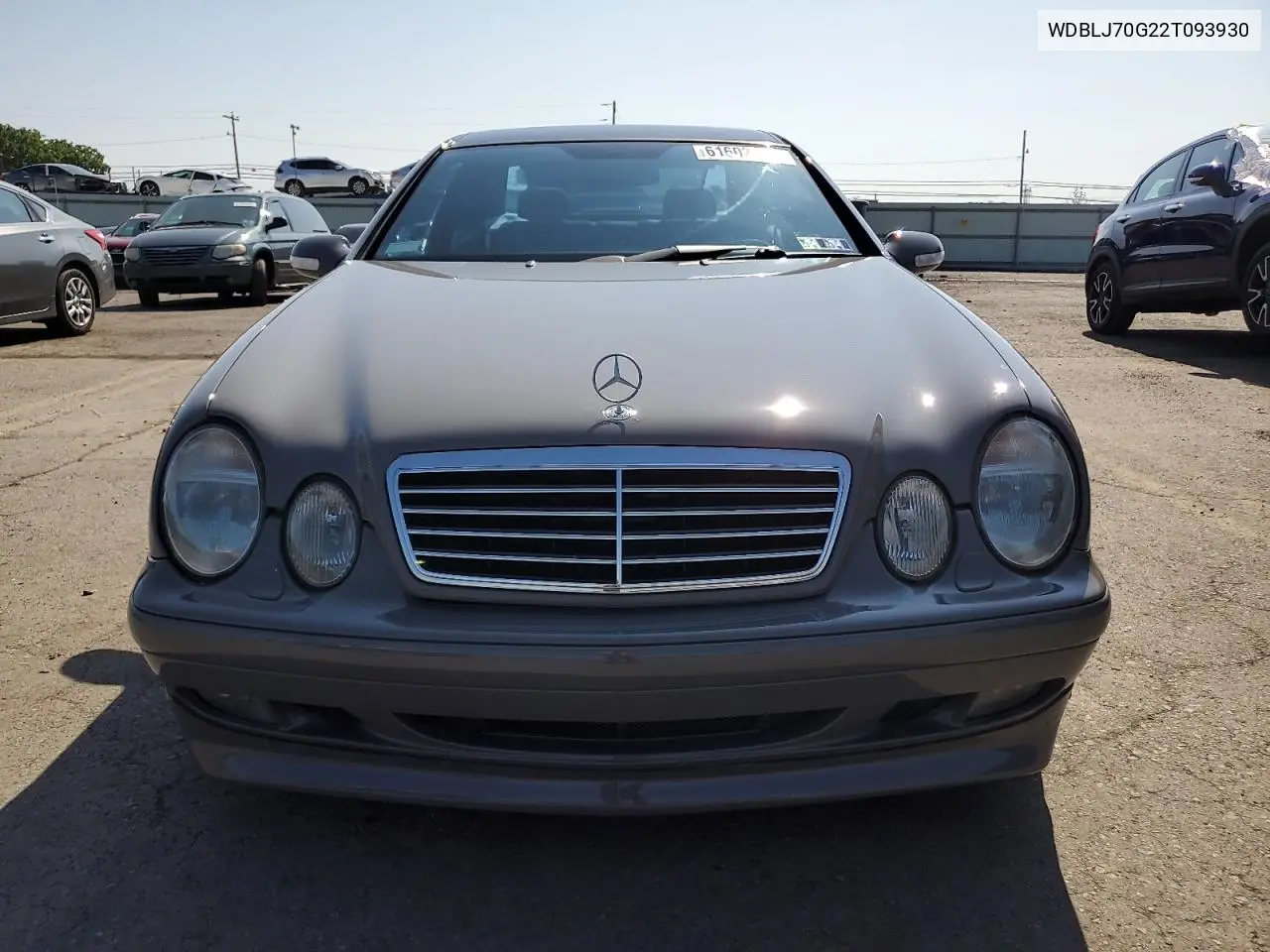 2002 Mercedes-Benz Clk 430 VIN: WDBLJ70G22T093930 Lot: 61602145