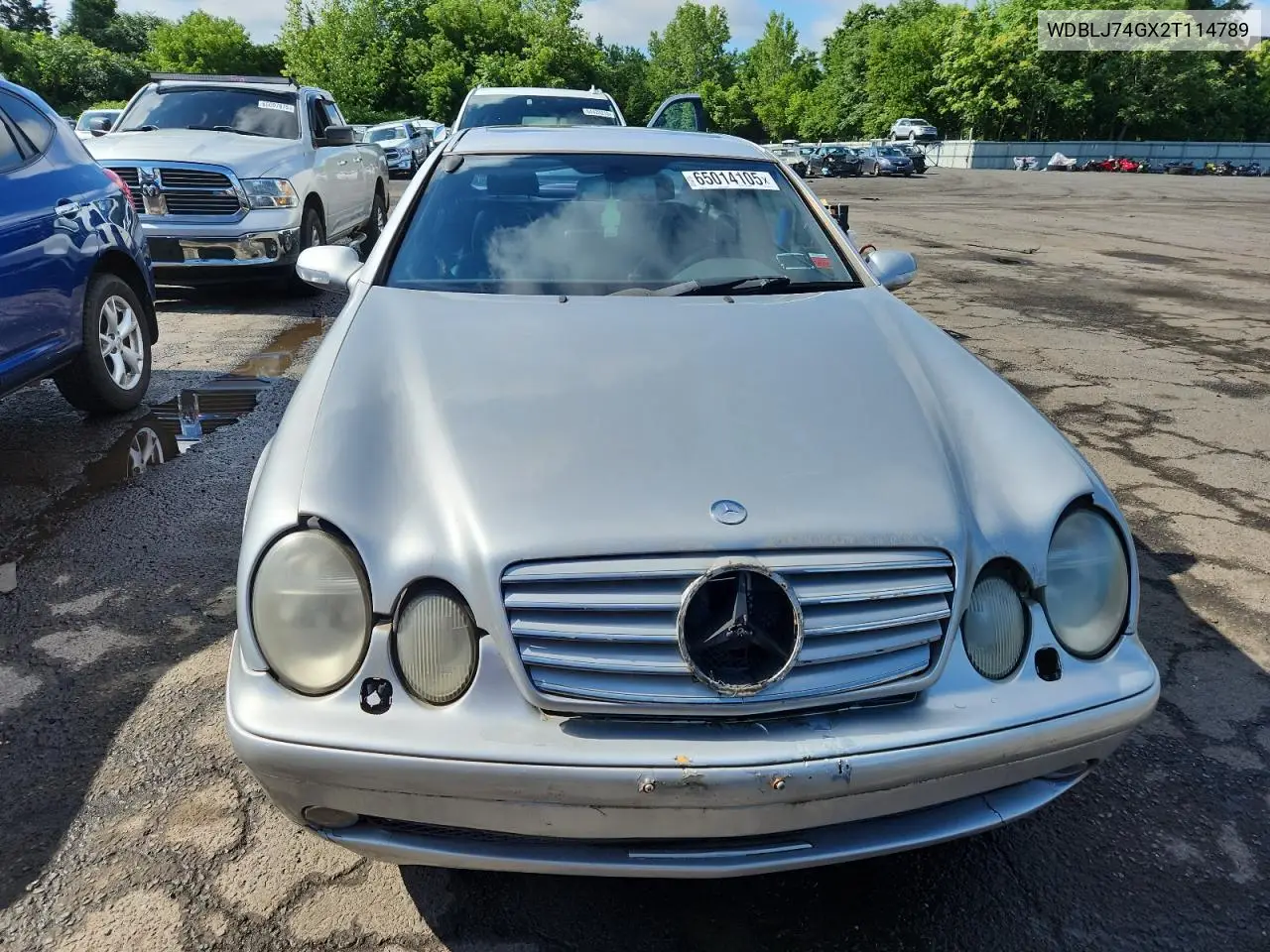 2002 Mercedes-Benz Clk 55 Amg VIN: WDBLJ74GX2T114789 Lot: 65014105