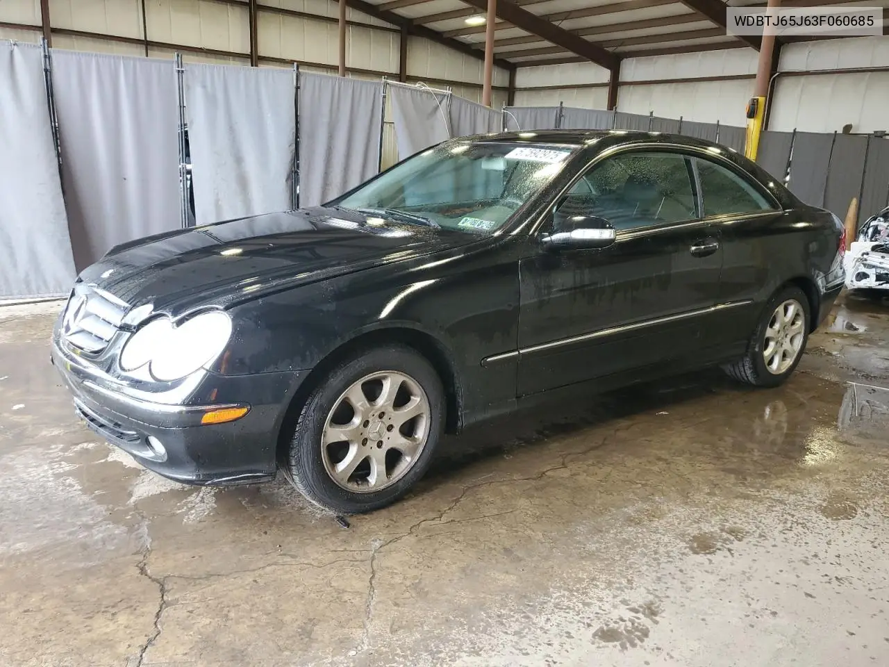2003 Mercedes-Benz Clk 320C VIN: WDBTJ65J63F060685 Lot: 57592975