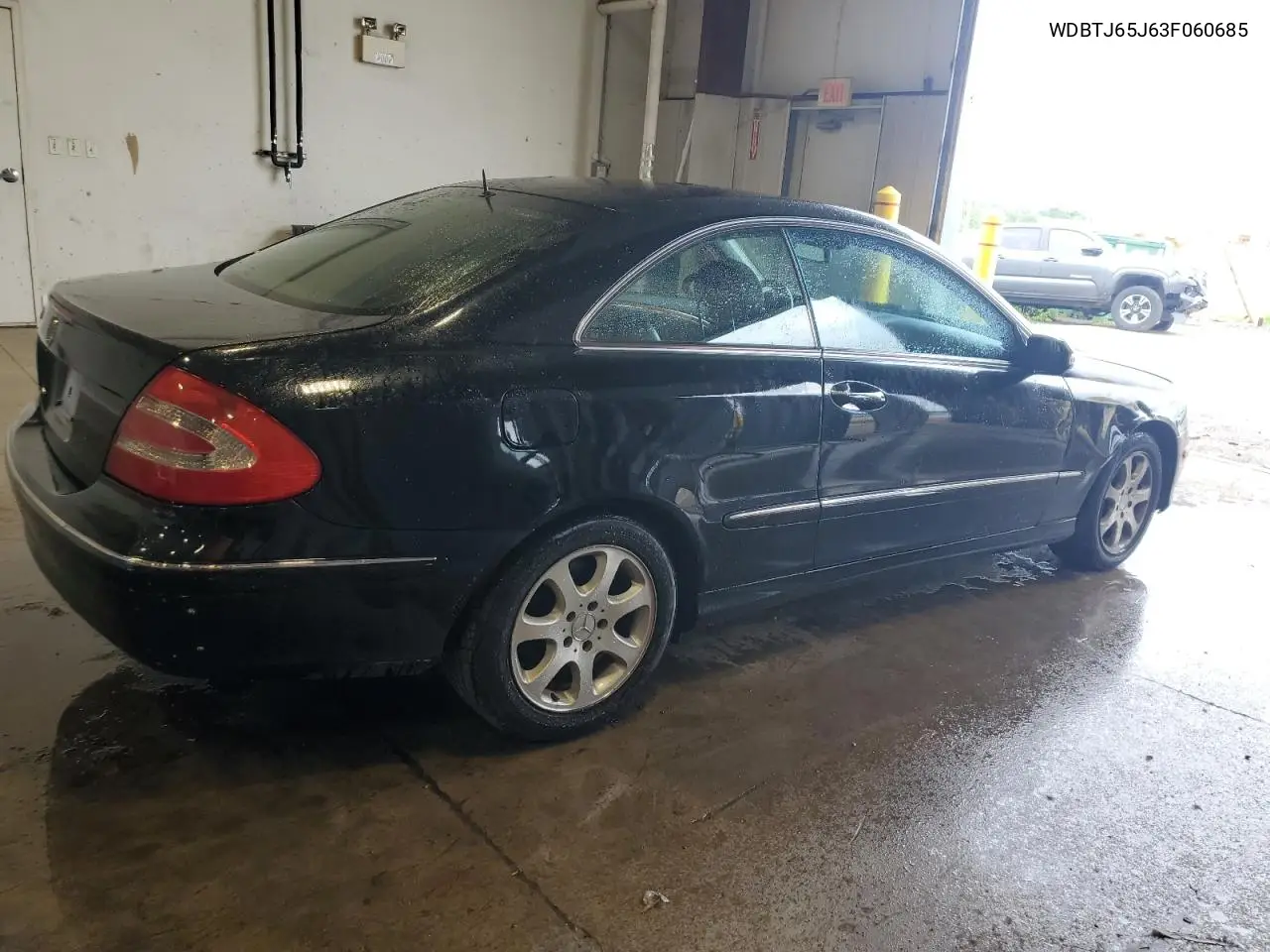 2003 Mercedes-Benz Clk 320C VIN: WDBTJ65J63F060685 Lot: 57592975