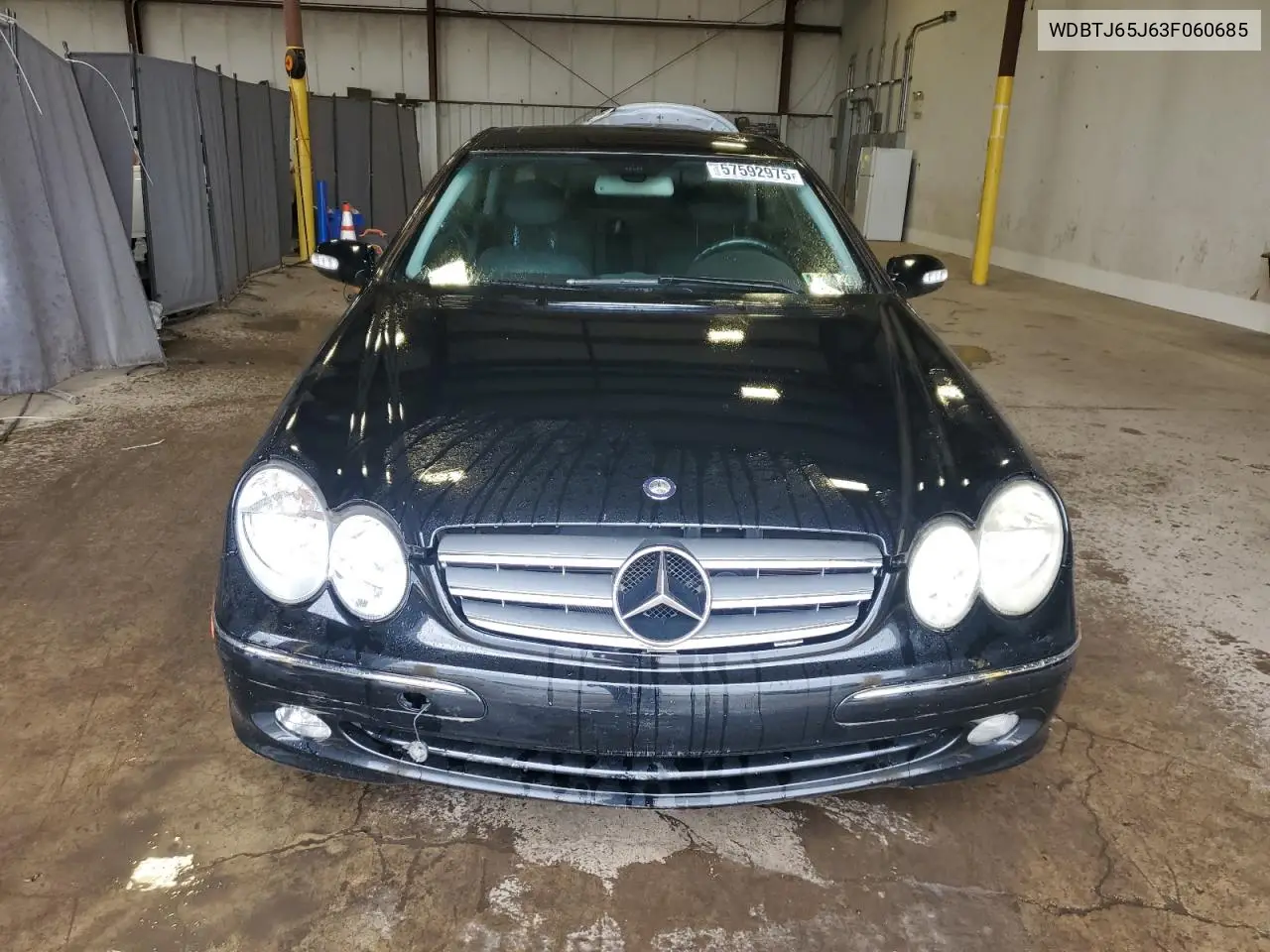 2003 Mercedes-Benz Clk 320C VIN: WDBTJ65J63F060685 Lot: 57592975