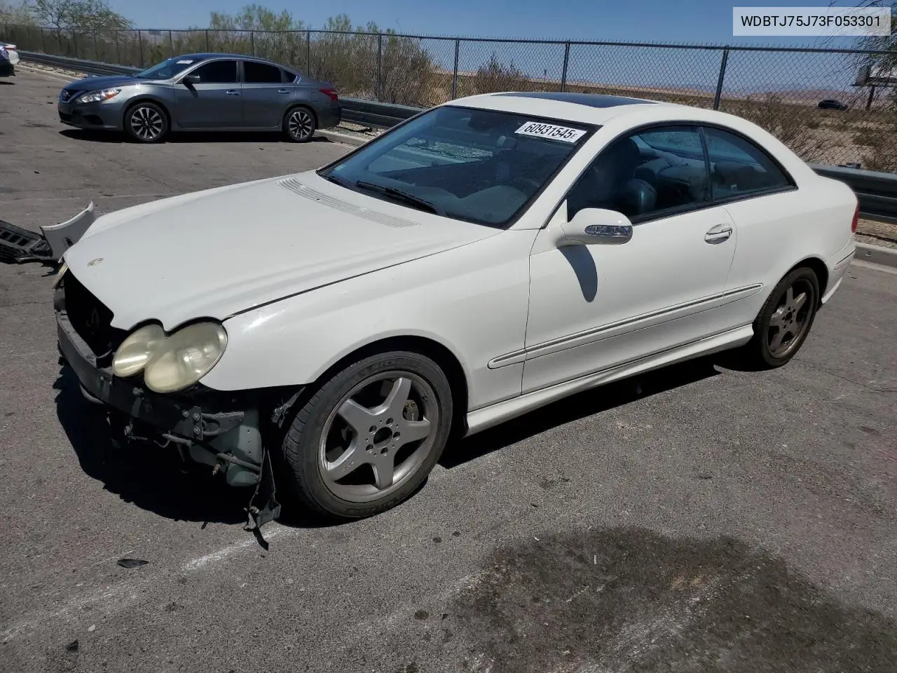 2003 Mercedes-Benz Clk 500 VIN: WDBTJ75J73F053301 Lot: 60931545