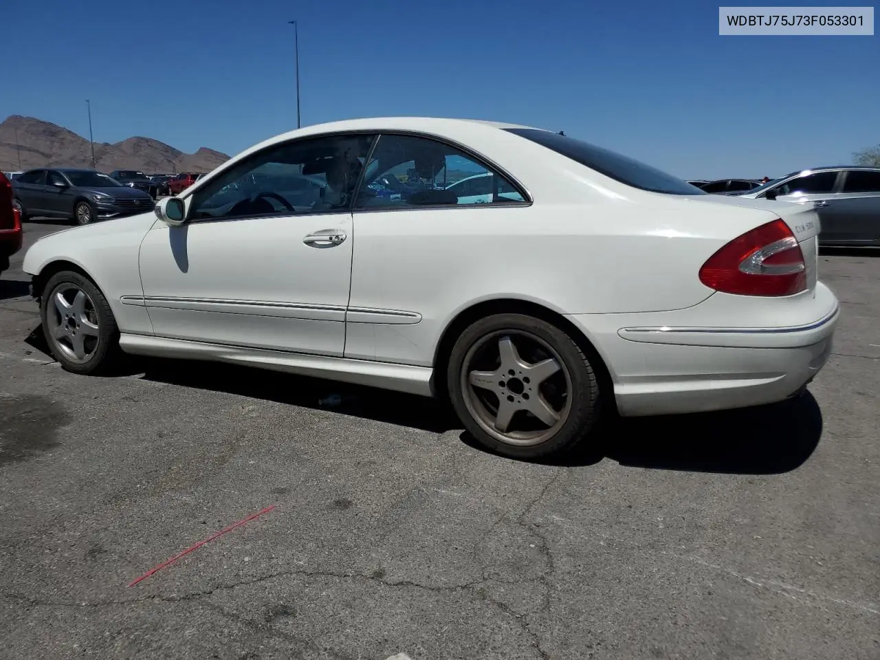 2003 Mercedes-Benz Clk 500 VIN: WDBTJ75J73F053301 Lot: 60931545