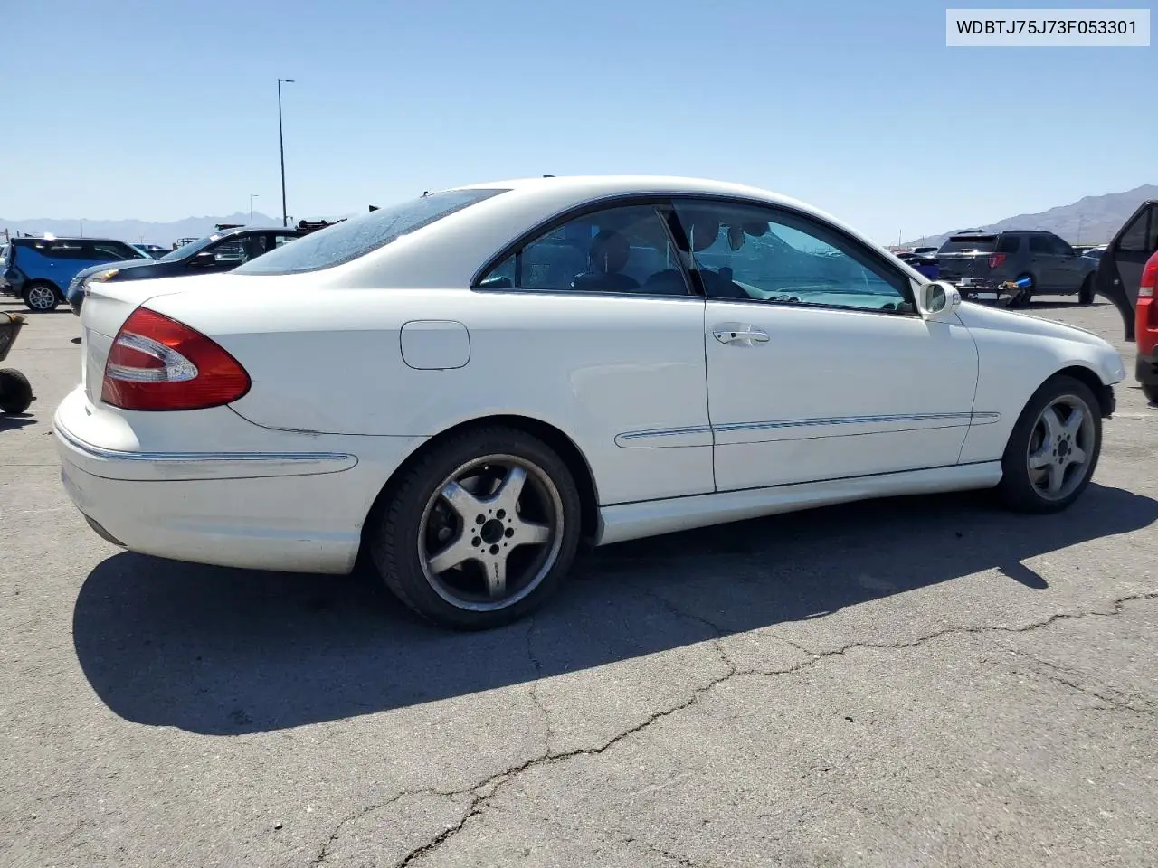2003 Mercedes-Benz Clk 500 VIN: WDBTJ75J73F053301 Lot: 60931545