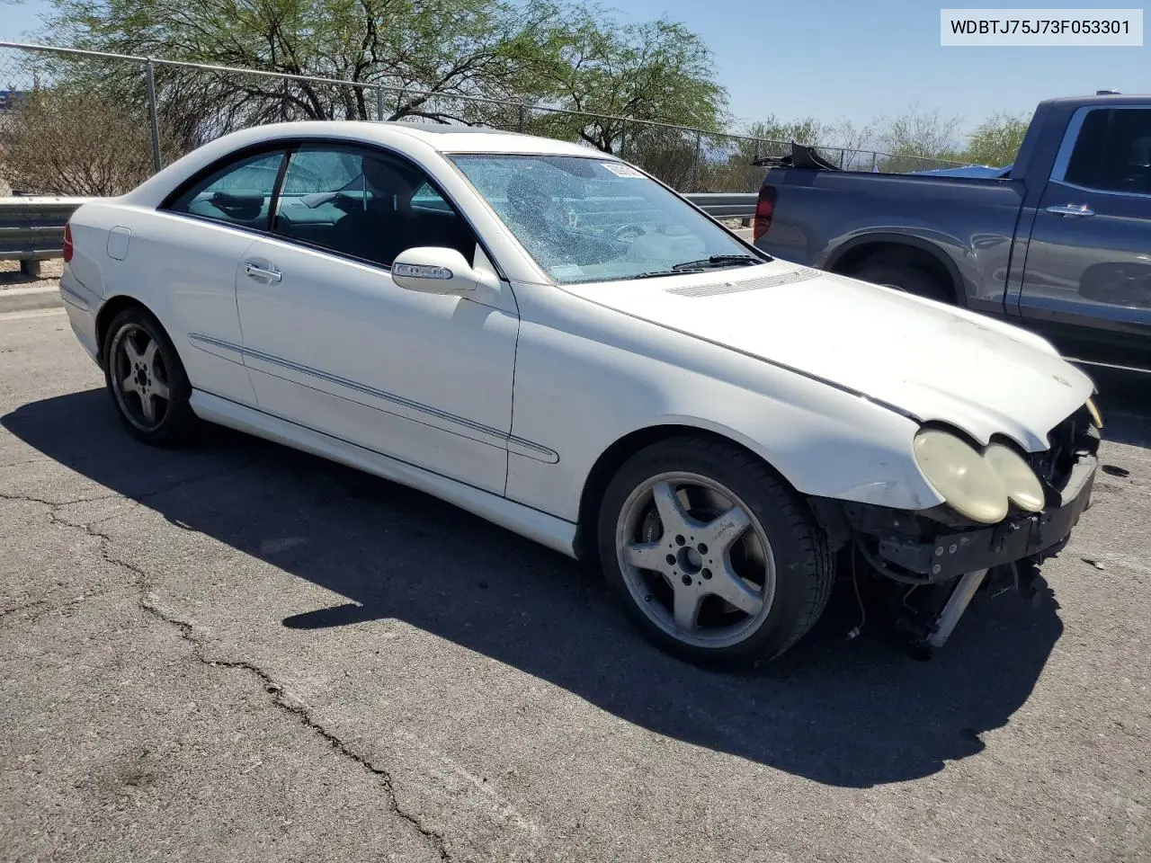 2003 Mercedes-Benz Clk 500 VIN: WDBTJ75J73F053301 Lot: 60931545