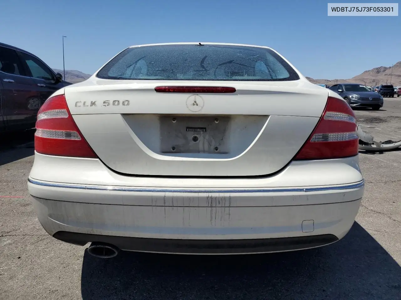 2003 Mercedes-Benz Clk 500 VIN: WDBTJ75J73F053301 Lot: 60931545