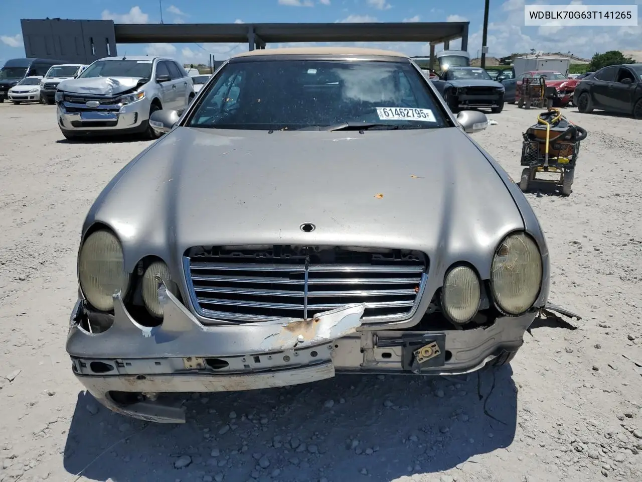2003 Mercedes-Benz Clk 430 VIN: WDBLK70G63T141265 Lot: 61462795