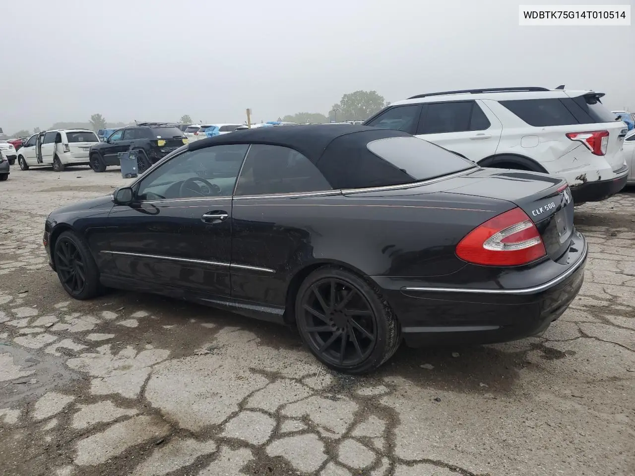 2004 Mercedes-Benz Clk 500 VIN: WDBTK75G14T010514 Lot: 59846195