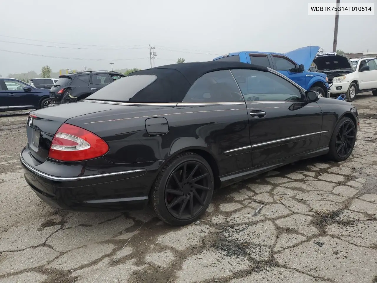 2004 Mercedes-Benz Clk 500 VIN: WDBTK75G14T010514 Lot: 59846195