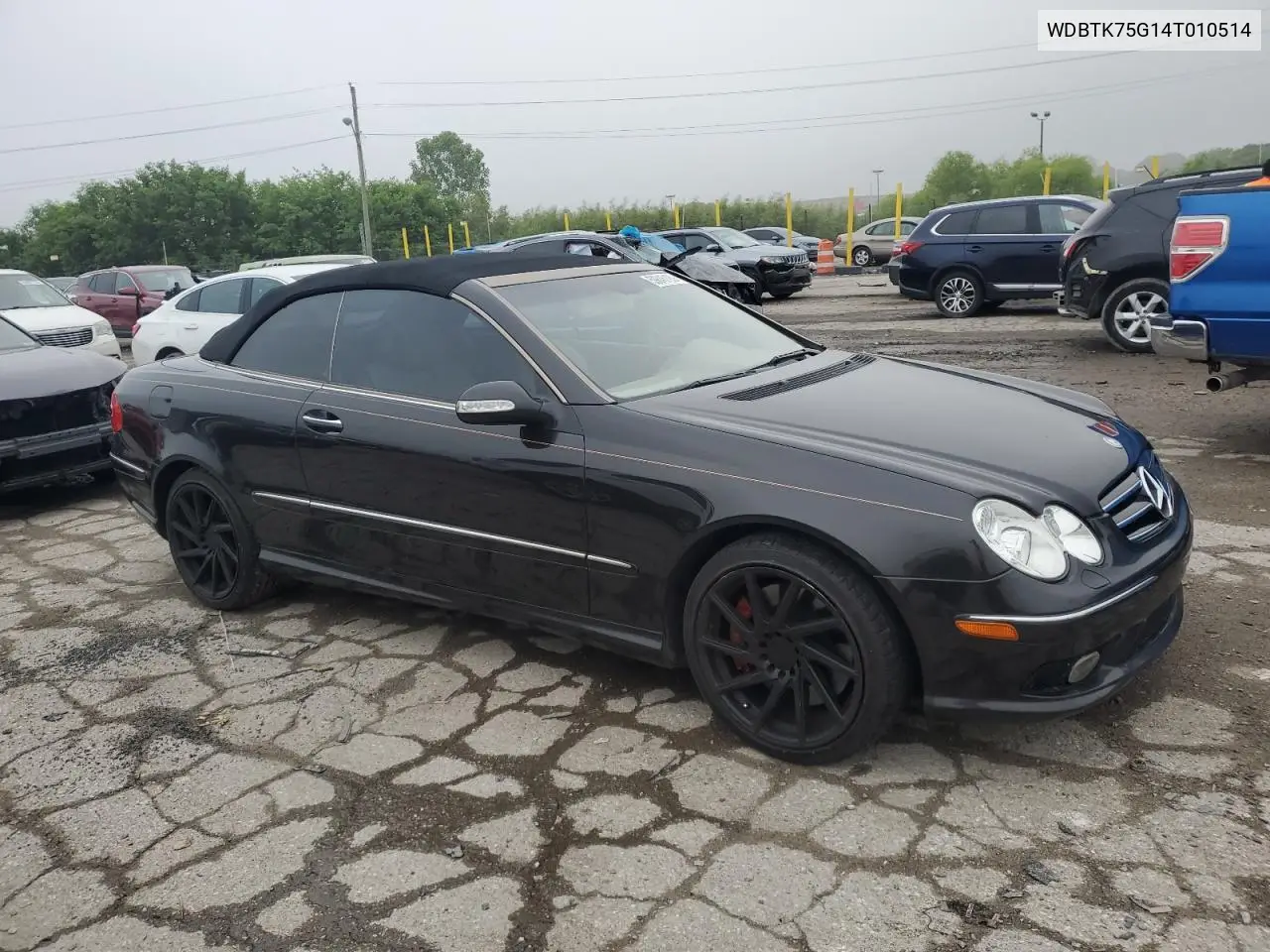 2004 Mercedes-Benz Clk 500 VIN: WDBTK75G14T010514 Lot: 59846195