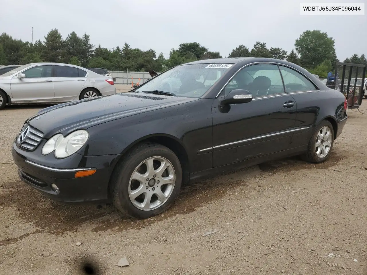 2004 Mercedes-Benz Clk 320C VIN: WDBTJ65J34F096044 Lot: 60658105