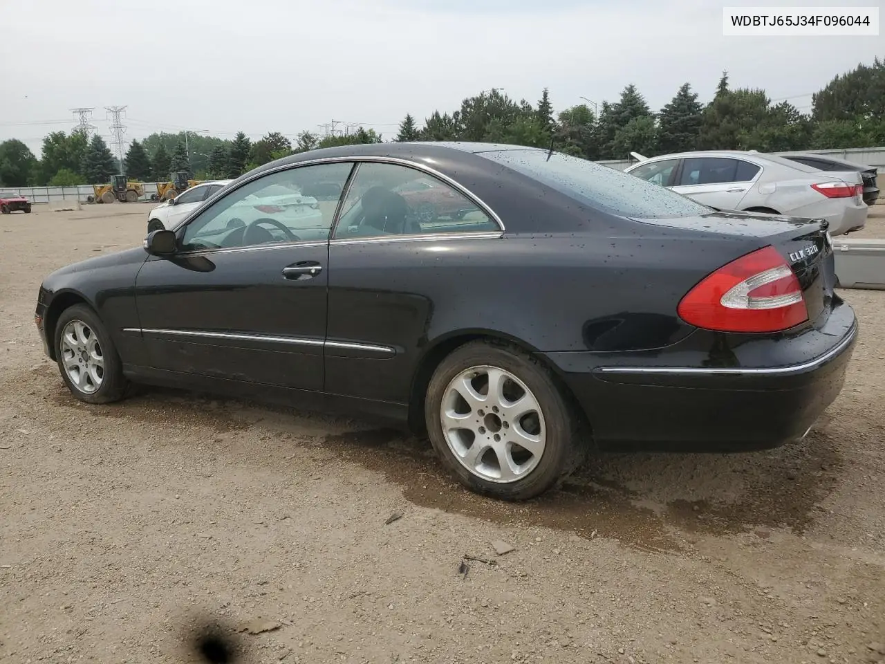 2004 Mercedes-Benz Clk 320C VIN: WDBTJ65J34F096044 Lot: 60658105