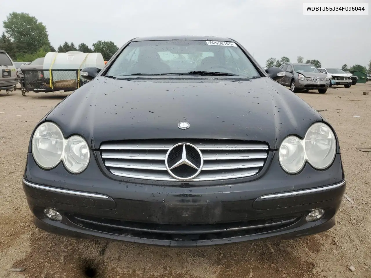 2004 Mercedes-Benz Clk 320C VIN: WDBTJ65J34F096044 Lot: 60658105