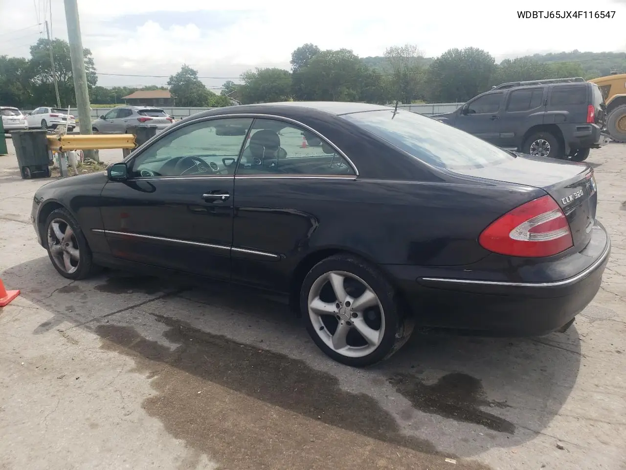 2004 Mercedes-Benz Clk 320C VIN: WDBTJ65JX4F116547 Lot: 60922035