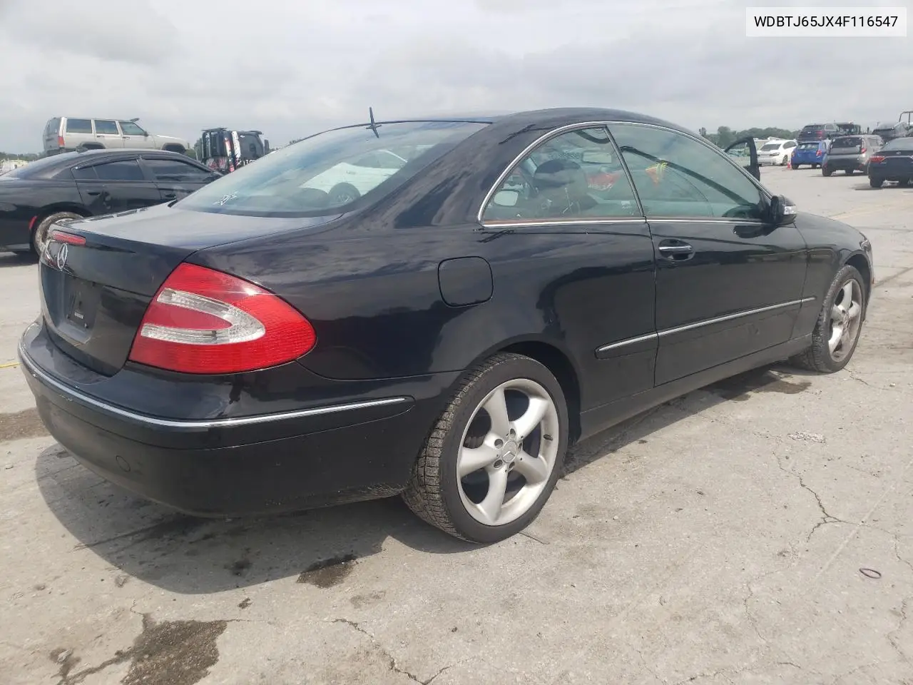 2004 Mercedes-Benz Clk 320C VIN: WDBTJ65JX4F116547 Lot: 60922035