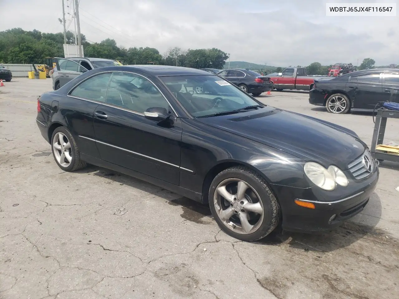 2004 Mercedes-Benz Clk 320C VIN: WDBTJ65JX4F116547 Lot: 60922035