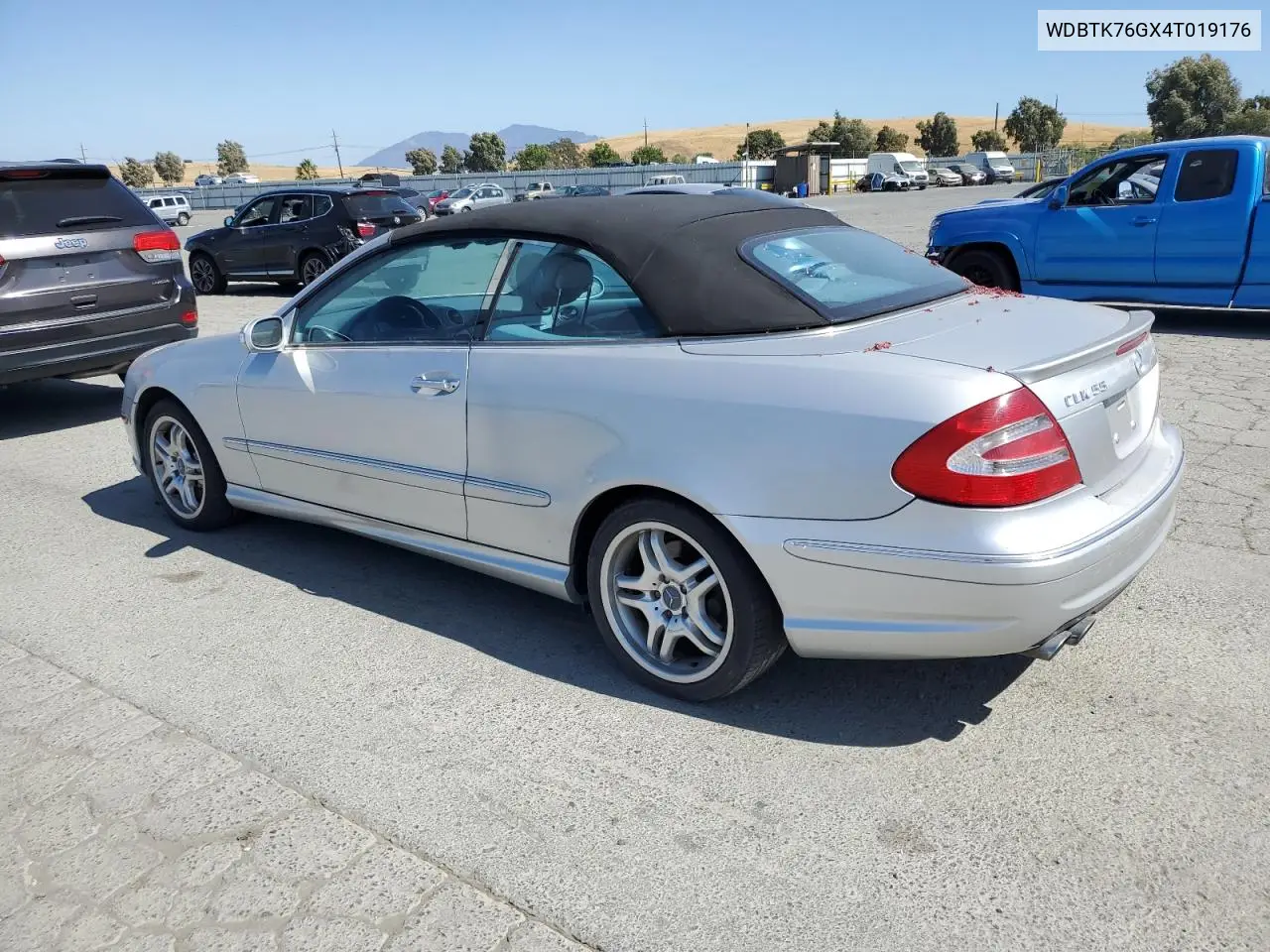 2004 Mercedes-Benz Clk 55 Amg VIN: WDBTK76GX4T019176 Lot: 61093555