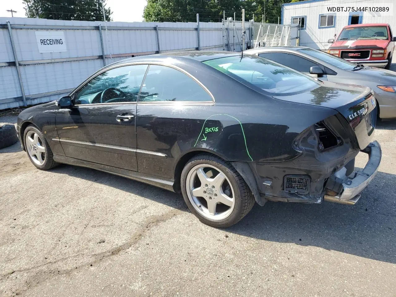 2004 Mercedes-Benz Clk 500 VIN: WDBTJ75J44F102889 Lot: 62023635