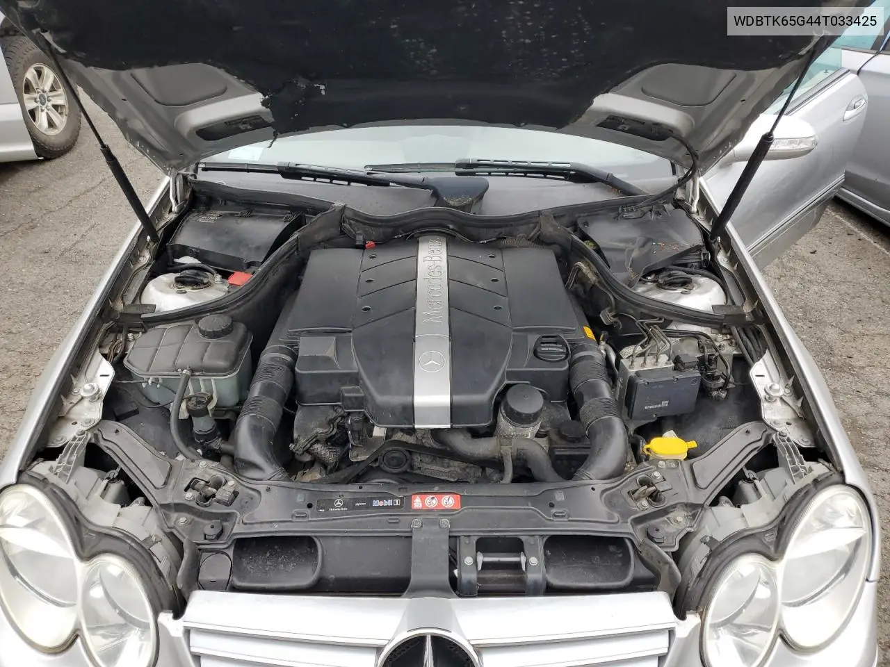 2004 Mercedes-Benz Clk 320 VIN: WDBTK65G44T033425 Lot: 62216155