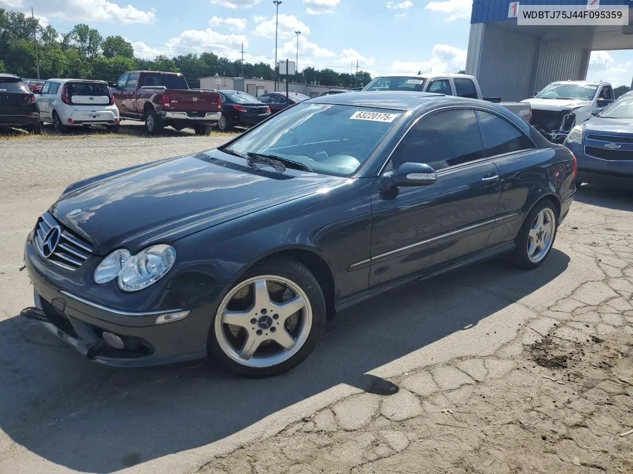 2004 Mercedes-Benz Clk 500 VIN: WDBTJ75J44F095359 Lot: 63220175