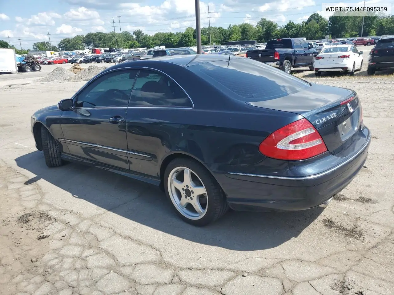2004 Mercedes-Benz Clk 500 VIN: WDBTJ75J44F095359 Lot: 63220175