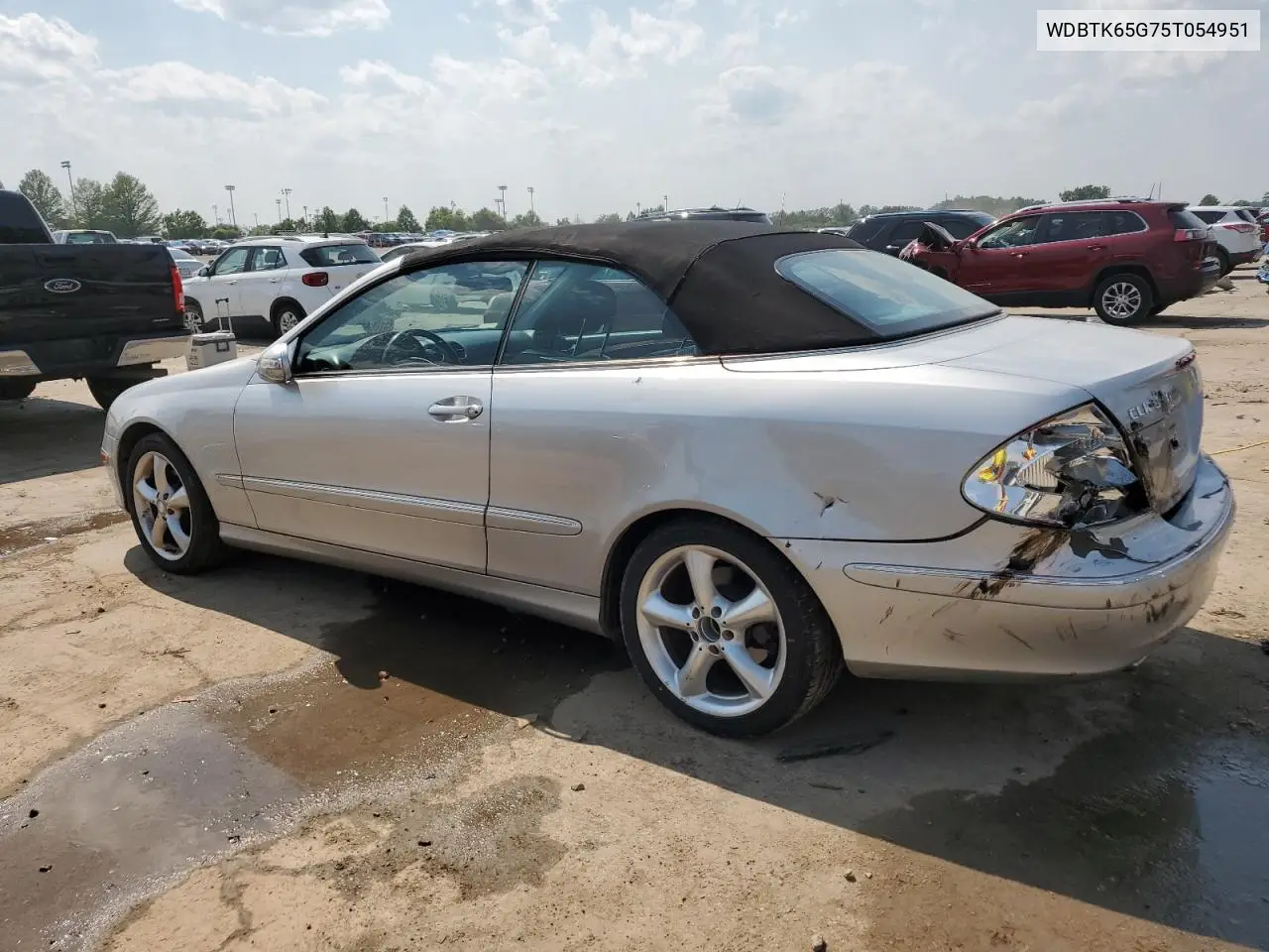 2005 Mercedes-Benz Clk 320 VIN: WDBTK65G75T054951 Lot: 59037765