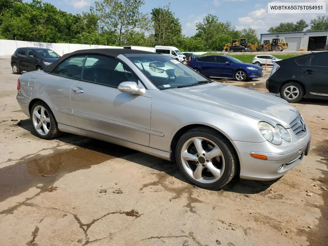 2005 Mercedes-Benz Clk 320 VIN: WDBTK65G75T054951 Lot: 59037765
