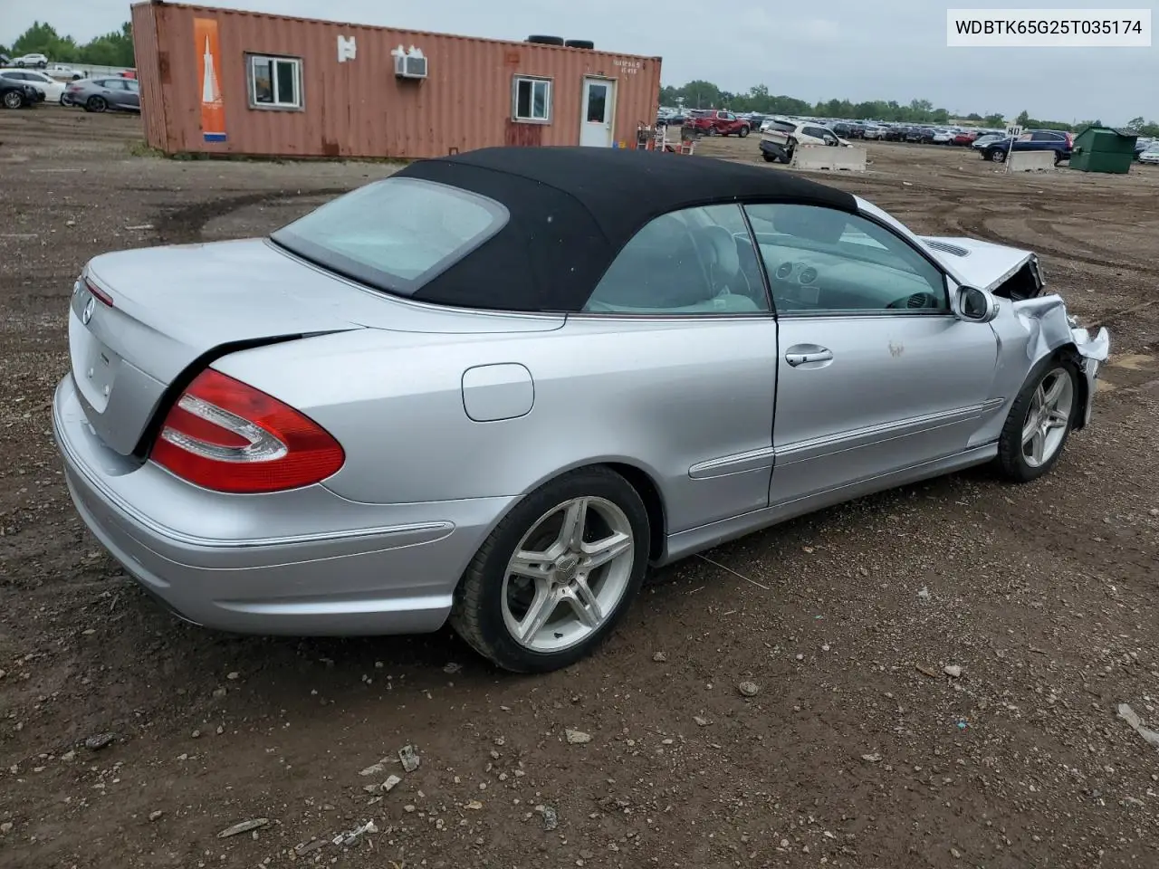 2005 Mercedes-Benz Clk 320 VIN: WDBTK65G25T035174 Lot: 61460795
