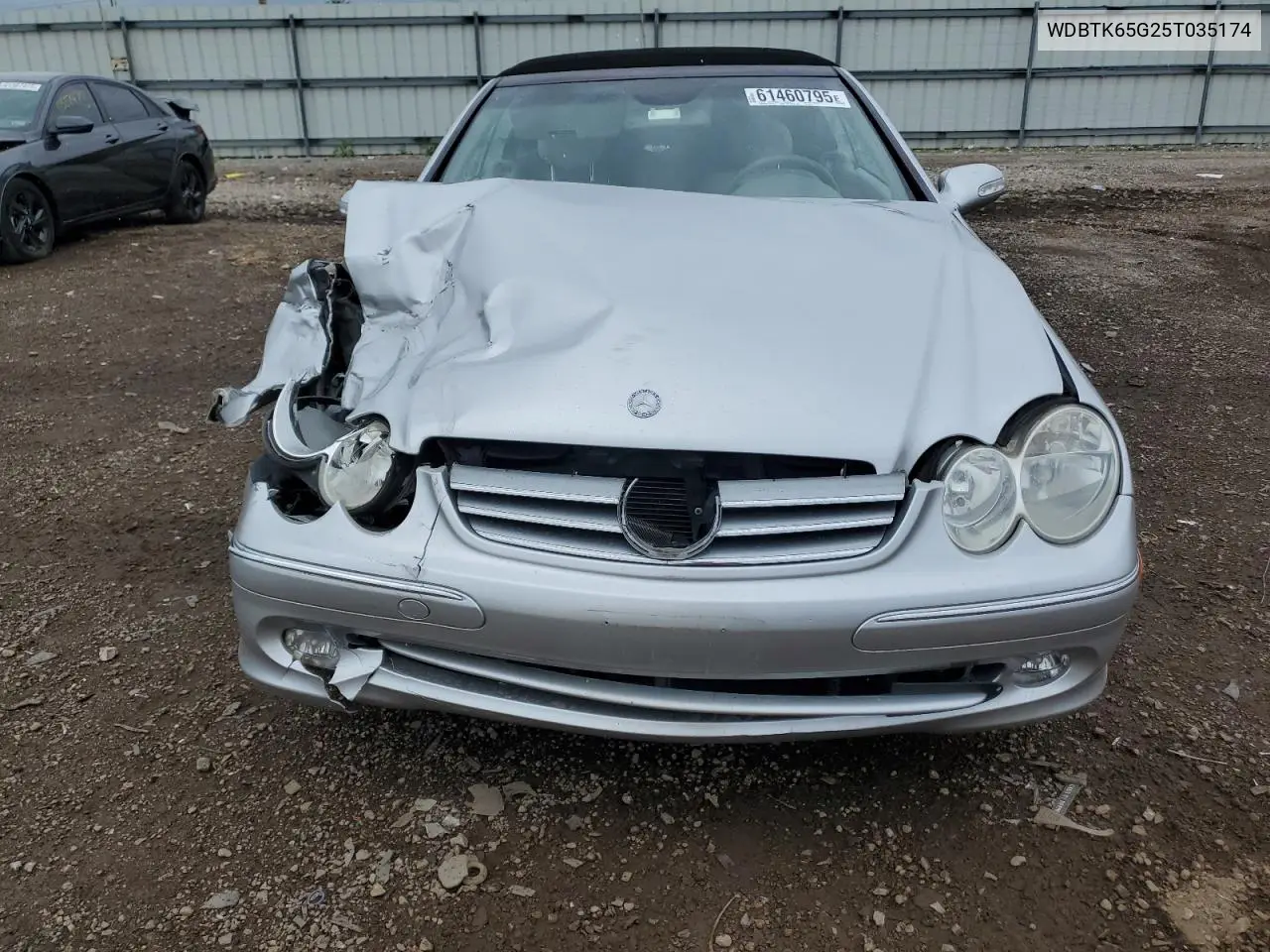 2005 Mercedes-Benz Clk 320 VIN: WDBTK65G25T035174 Lot: 61460795