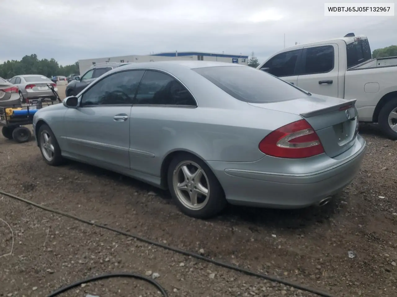 2005 Mercedes-Benz Clk 320C VIN: WDBTJ65J05F132967 Lot: 62660535