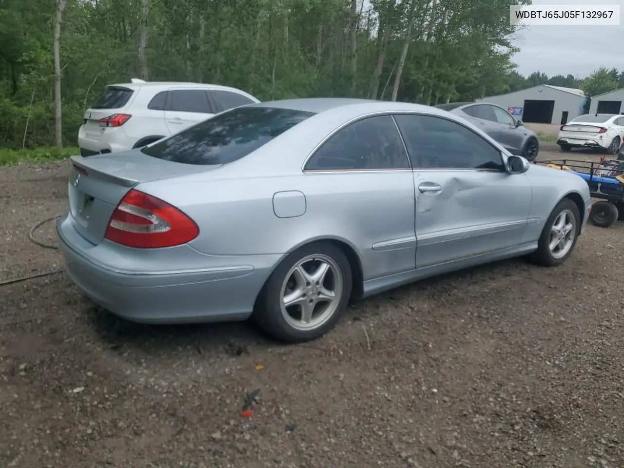 2005 Mercedes-Benz Clk 320C VIN: WDBTJ65J05F132967 Lot: 62660535