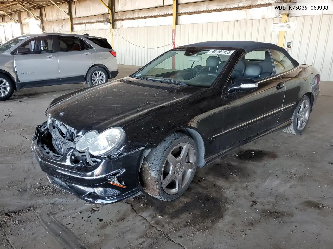 2006 Mercedes-Benz Clk 500 VIN: WDBTK75G36T069938 Lot: 49449955
