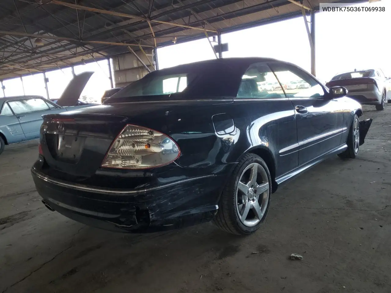 2006 Mercedes-Benz Clk 500 VIN: WDBTK75G36T069938 Lot: 49449955