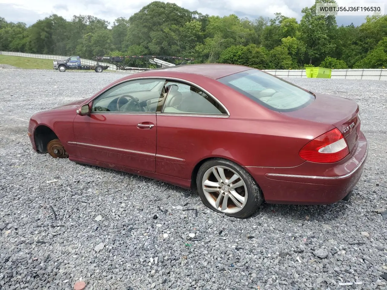 2006 Mercedes-Benz Clk 350 VIN: WDBTJ56J36F196530 Lot: 57723925