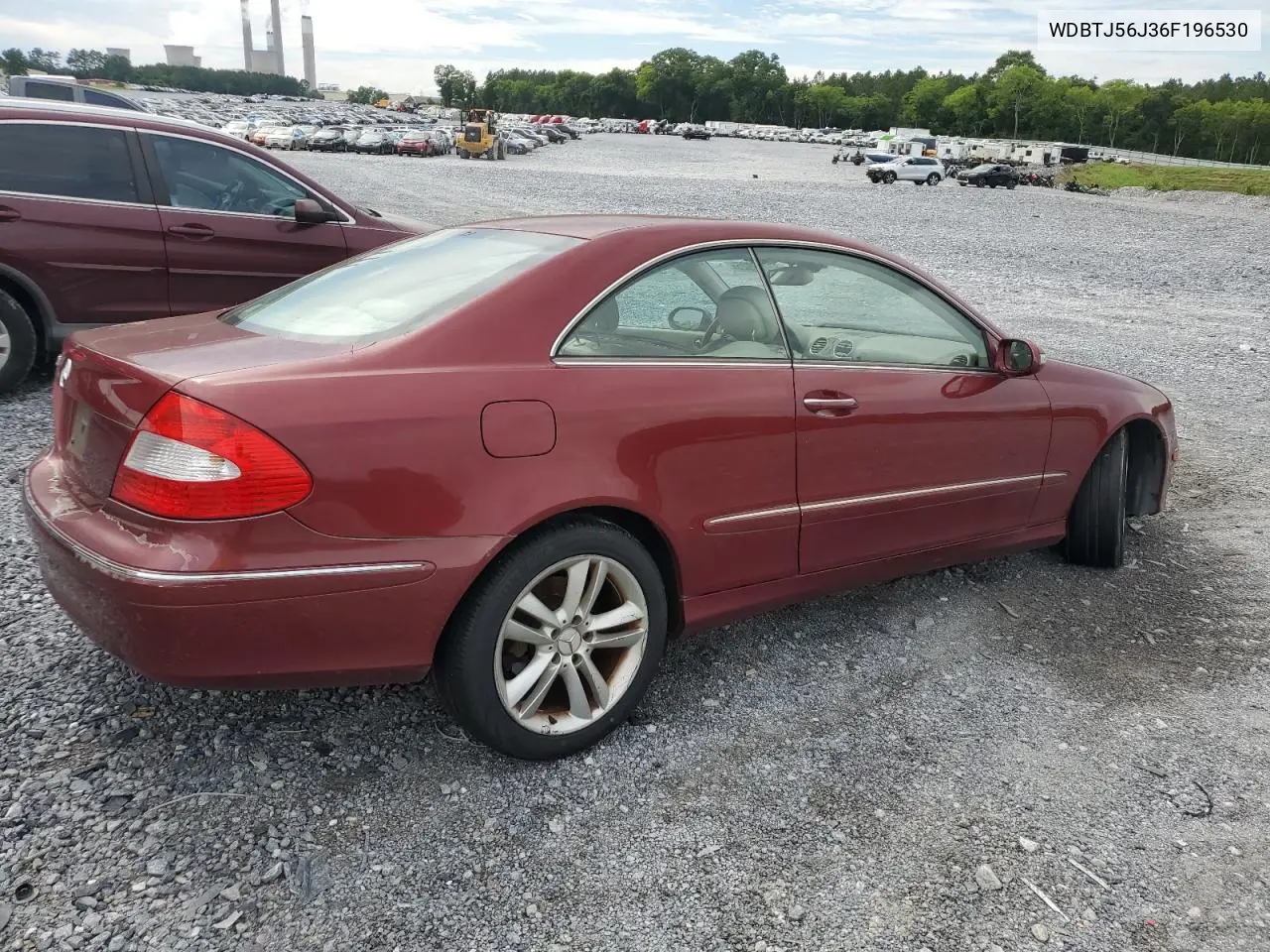 2006 Mercedes-Benz Clk 350 VIN: WDBTJ56J36F196530 Lot: 57723925