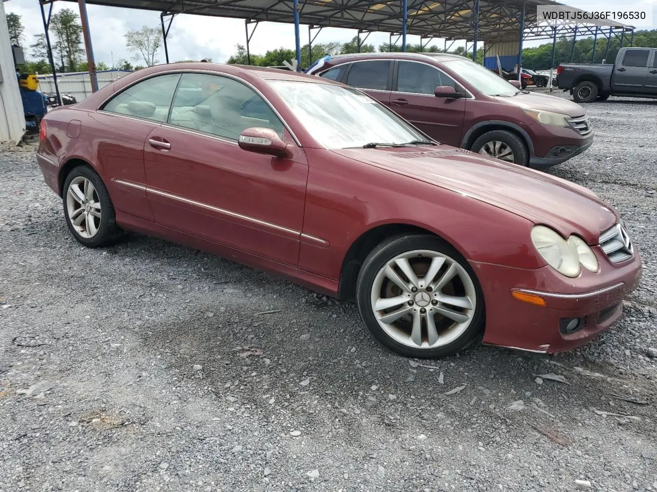 2006 Mercedes-Benz Clk 350 VIN: WDBTJ56J36F196530 Lot: 57723925