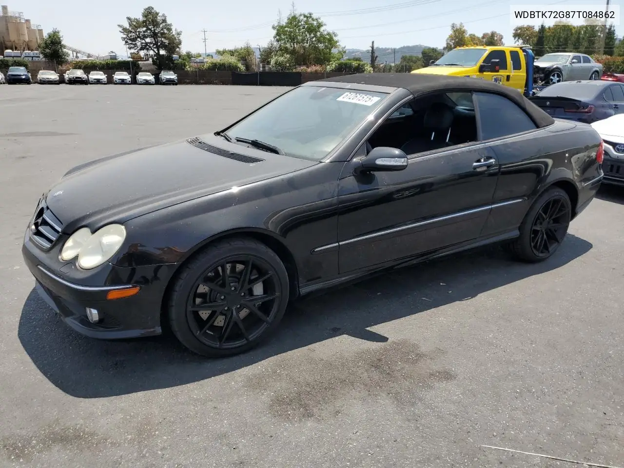 2007 Mercedes-Benz Clk 550 VIN: WDBTK72G87T084862 Lot: 61261515