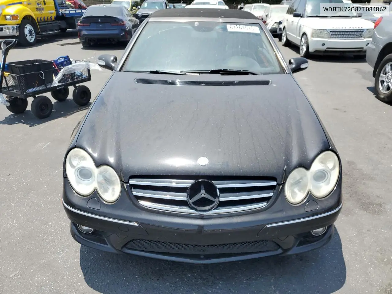 2007 Mercedes-Benz Clk 550 VIN: WDBTK72G87T084862 Lot: 61261515