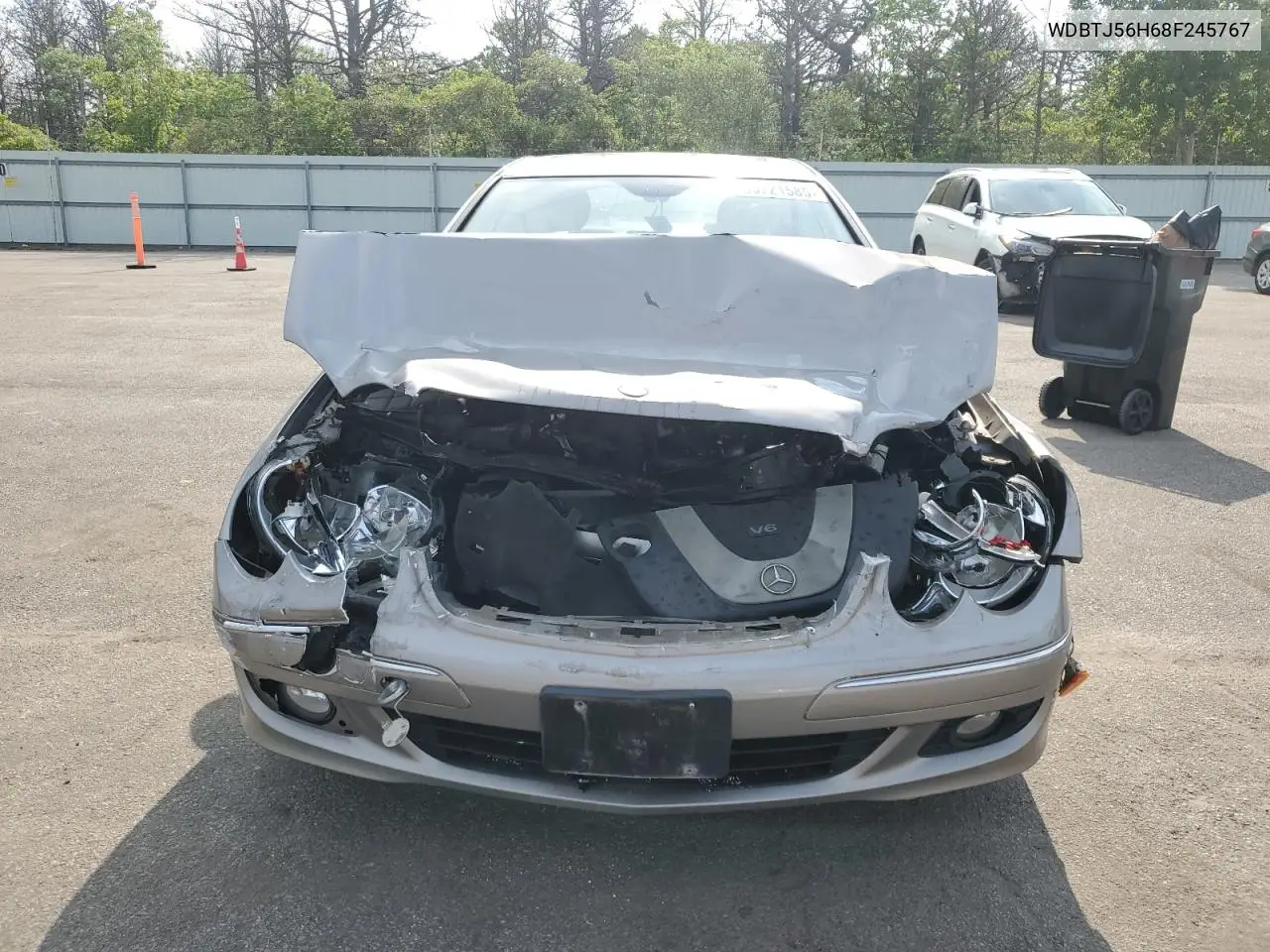 2008 Mercedes-Benz Clk 350 VIN: WDBTJ56H68F245767 Lot: 59721585