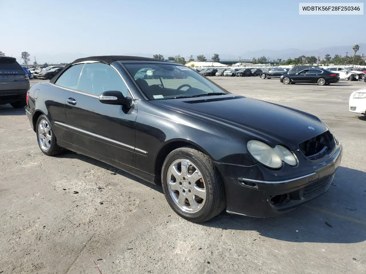 2008 Mercedes-Benz Clk 350 VIN: WDBTK56F28F250346 Lot: 60489885