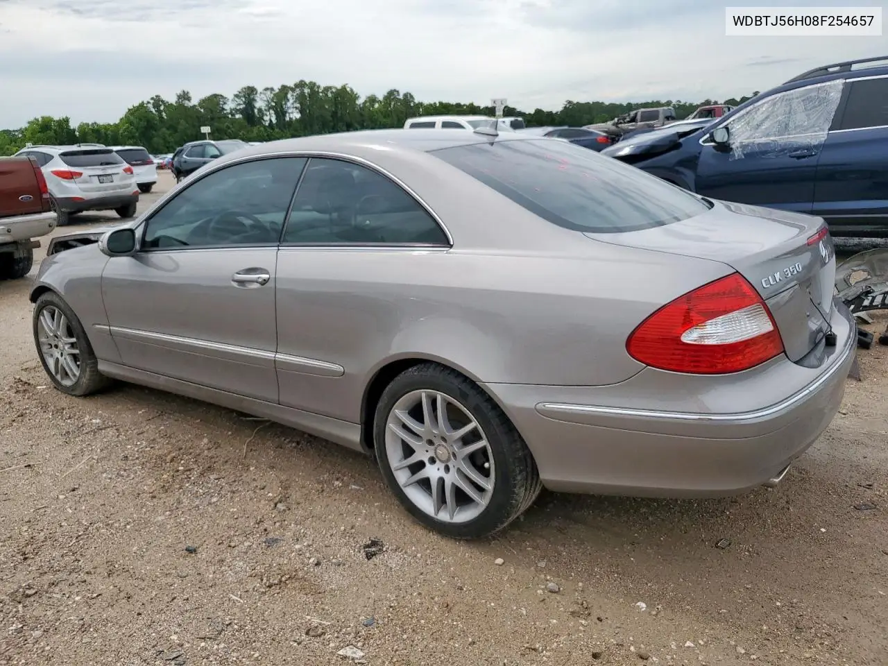 2008 Mercedes-Benz Clk 350 VIN: WDBTJ56H08F254657 Lot: 60846535