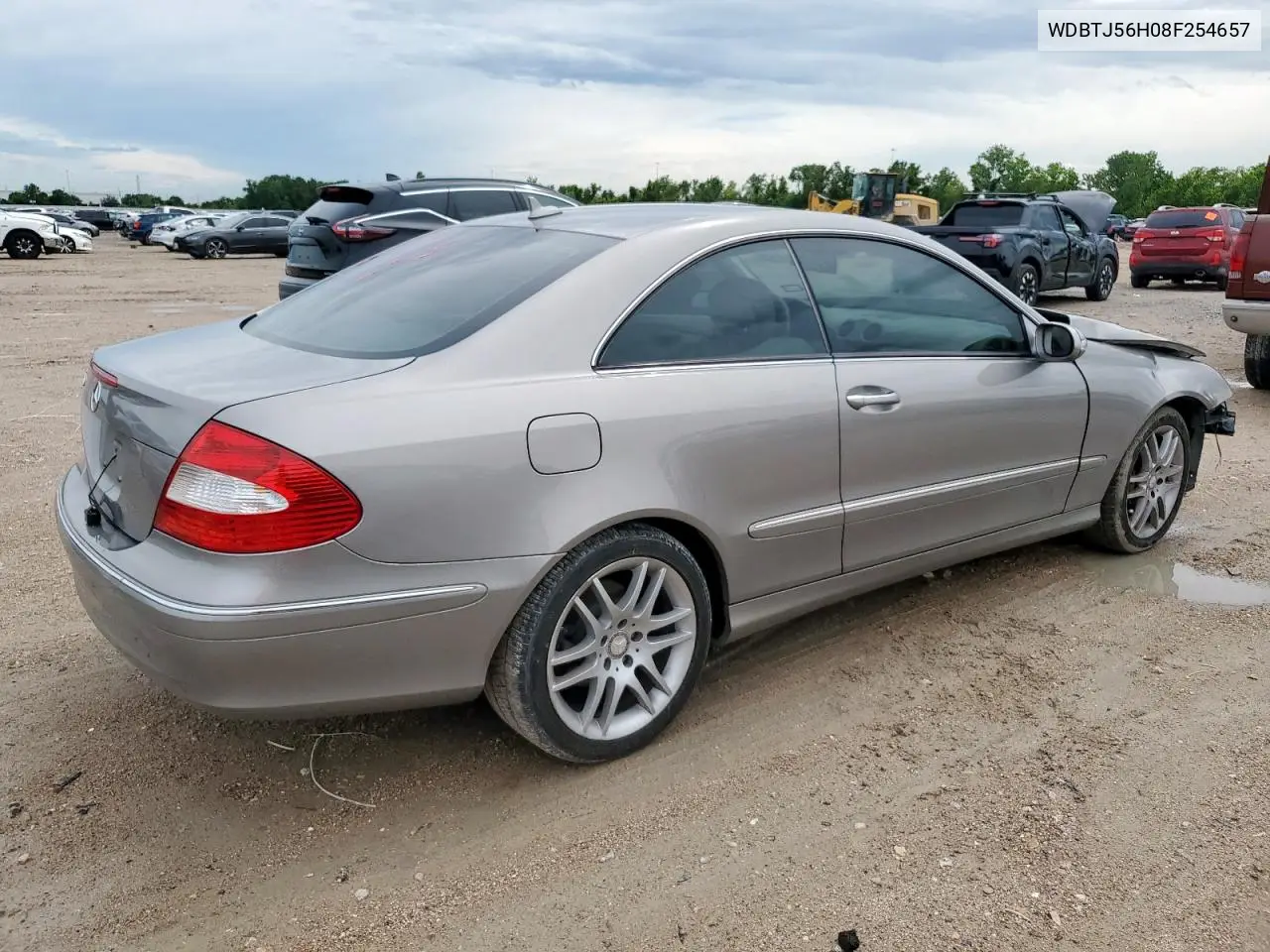 2008 Mercedes-Benz Clk 350 VIN: WDBTJ56H08F254657 Lot: 60846535