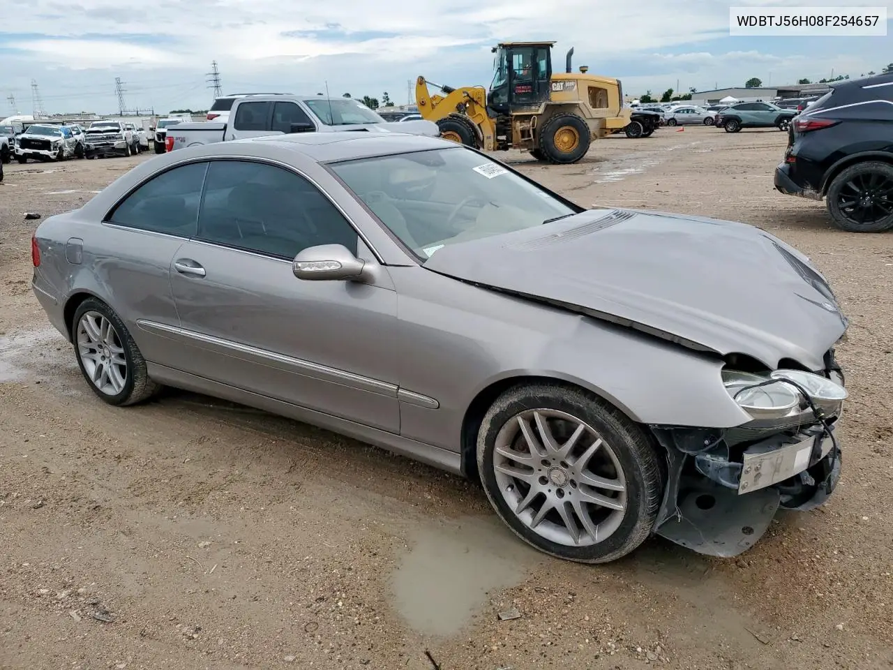 2008 Mercedes-Benz Clk 350 VIN: WDBTJ56H08F254657 Lot: 60846535