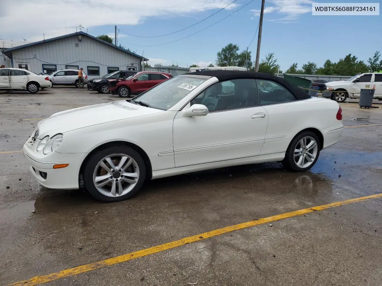 2008 Mercedes-Benz Clk 350 VIN: WDBTK56G88F234161 Lot: 61867195