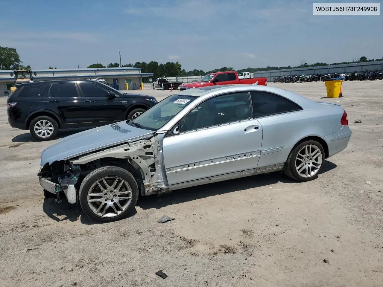 2008 Mercedes-Benz Clk 350 VIN: WDBTJ56H78F249908 Lot: 61868015