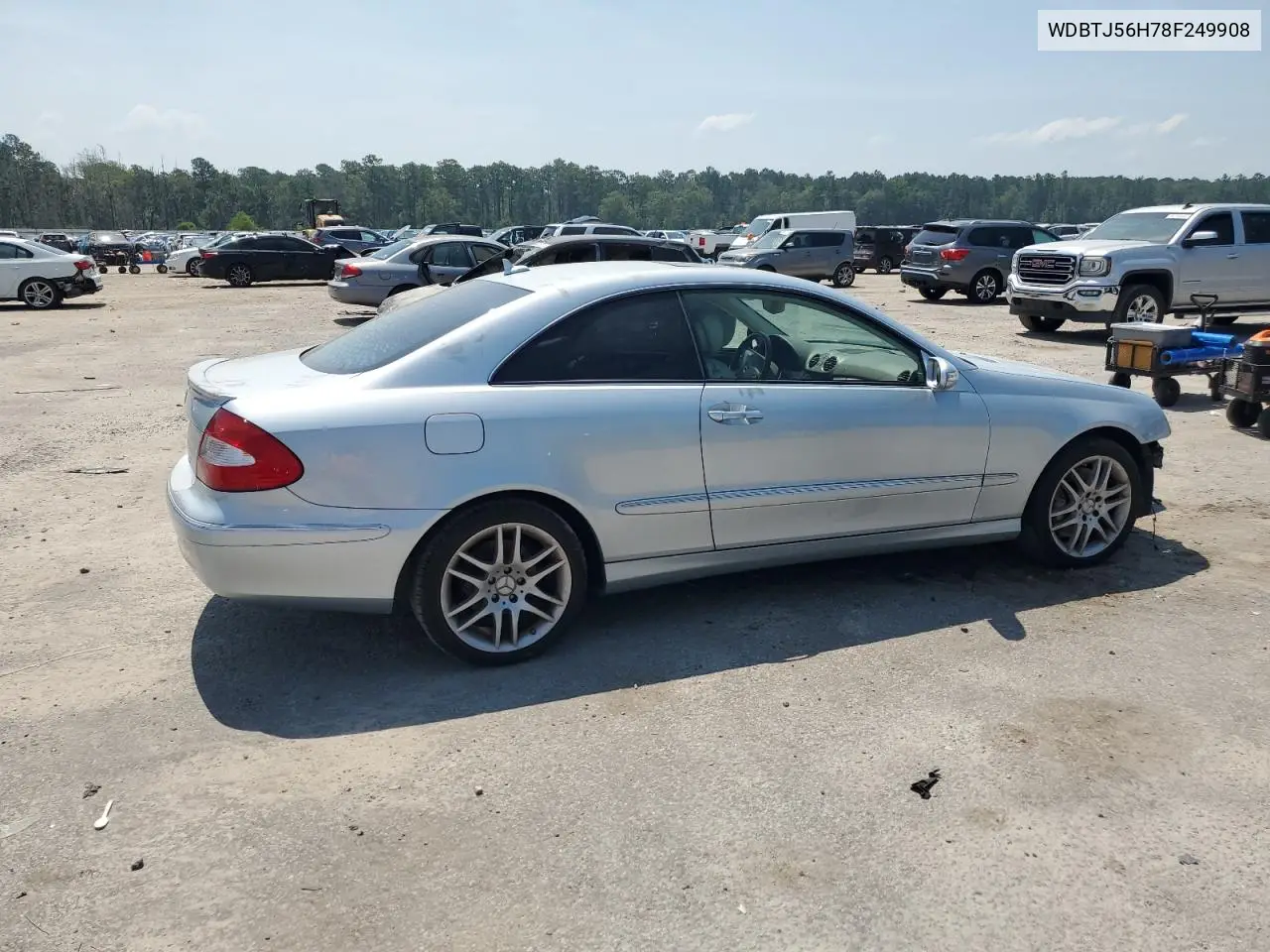 2008 Mercedes-Benz Clk 350 VIN: WDBTJ56H78F249908 Lot: 61868015