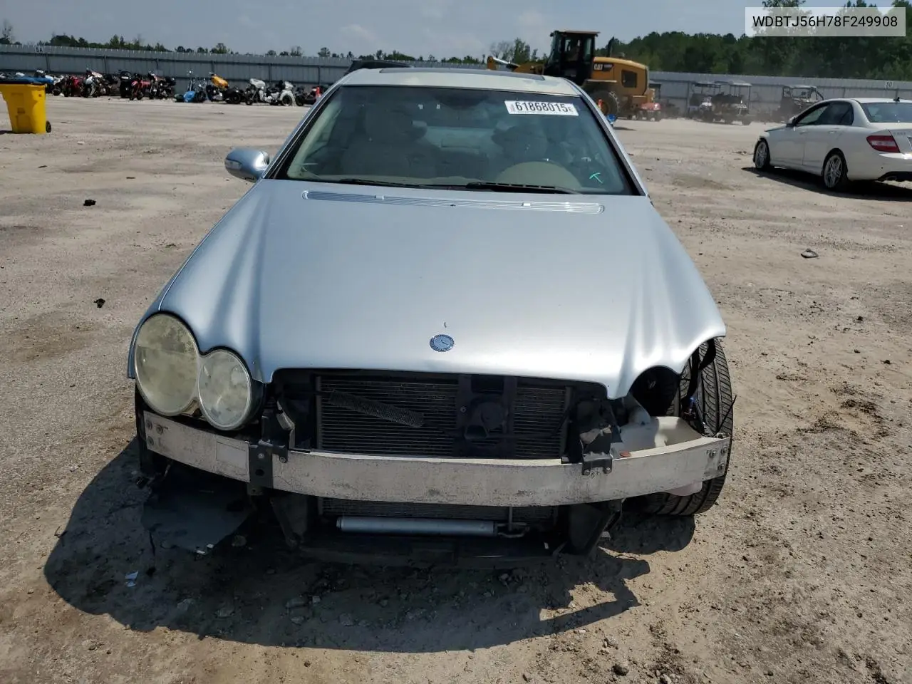 2008 Mercedes-Benz Clk 350 VIN: WDBTJ56H78F249908 Lot: 61868015